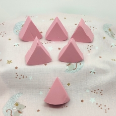 6 esponjas rosas sin latex