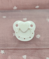 Chupete imantado mini blanco