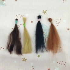 Mechones variados para pesta�as