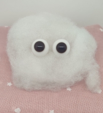 Par de ojos Brown 20 mm