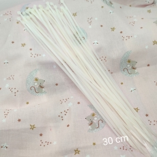 30 bridas de 30 cm