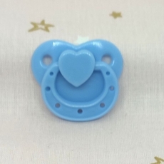 Chupete imantado mini azul