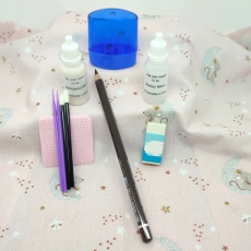 set de pelo pintado casta�o