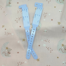 2 pulseras de nacimiento