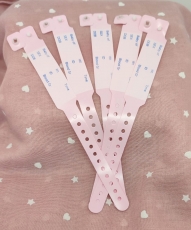 5 pulseras de nacimiento