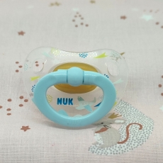 Chupete azul nuk para silicona