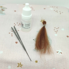 set pesta�as injertadas pelirrojo