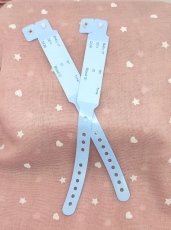 2 pulseras de nacimiento