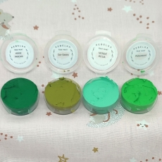 set de tonos verdes Kebelka