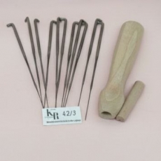 mango y agujas para rooting