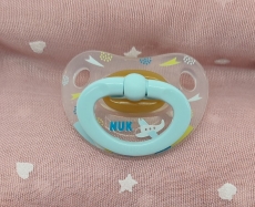Chupete azul nuk para silicona