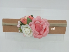 Diadema tocado flores
