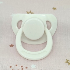 Chupete imantado blanco
