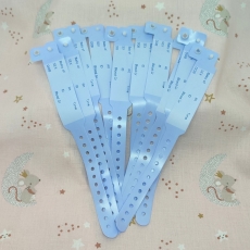 Lote de 10 pulseras de nacimiento