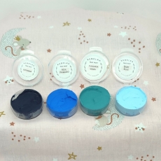 set tonos azul Kebelka